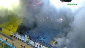 Το φανταστικό κορεό των φίλων της ΑΕΚ για το μεγάλο ματς με τη Μαρσέιγ (vid)