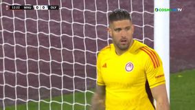 Οι τρεις αποκρούσεις του Πασχαλάκη και η άστοχη κεφαλιά του Αγκέρντ (vids)