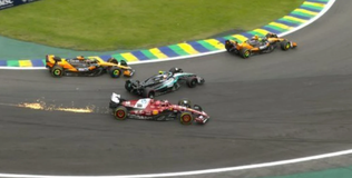 Εφιάλτης για τη Ferrari με πρόωρη εγκατάλειψη του Λεκλέρ μετά από σύγκρουση με τον Αντονέλι στη Βραζιλία (vid)