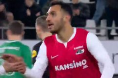 Ασταμάτητος ο Παυλίδης, έφτασε τα 17 γκολ με την Άλκμααρ (vid)