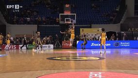 Το εντυπωσιακό φινάλε με το καλάθι του Κουζμίνσκας! (vid)