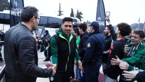 «Πρωταθλητή σε θέλουμε Παναθηναϊκέ» - Αποθέωση στις Σέρρες για την αποστολή του «τριφυλλιού» (gallery)