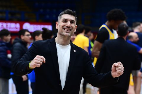 Ξανθόπουλος: «Παίζουμε το πρώτο ημίχρονο με τον ΠΑΟΚ, να ελέγξουμε τα ριμπάουντ και να πιέσουμε στην άμυνα»