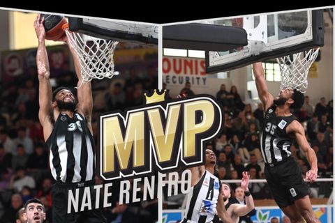 Basket League: MVP της αγωνιστικής ο Ρένφρο του ΠΑΟΚ
