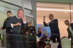 Ο πατέρας του Χάαλαντ πετούσε φαγητό κι έβριζε οπαδούς της Ρεάλ (vids)