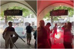 Οπαδοί της Φιορεντίνα είχαν επιτεθεί πέρσι σε Άγγλους στον τελικό του Conference League και είχαν... διαλύσει την Πράγα (vids)