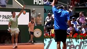 Αλκαράθ όπως λέμε Φέντερερ: Το παιδί - θαύμα του τένις «αντέγραψε» τον Ελβετό 17 χρόνια μετά (vid)