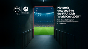 Η Motorola, ως Επίσημος Χορηγός Smartphone του FIFA Club World Cup 2025™, προσκαλεί τους φιλάθλους του ποδοσφαίρου να ζήσουν μία μοναδική εμπειρία
