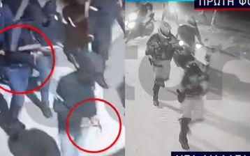 Το βίντεο με τη διαδρομή των οπλισμένων Κροατών χούλιγκαν από τον σταθμό του Περισσού – Φαίνεται και η διακριτική επιτήρηση της Αστυνομίας από 7(!) άτομα