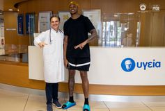 Παναθηναϊκός: Ο Χολμς πήγε για εξετάσεις στο ΥΓΕΙΑ (pics)