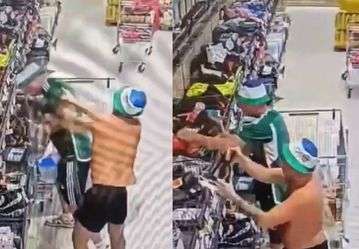 Απίθανο σκηνικό στη Σλοβενία: Μεθυσμένοι Βορειοιρλανδοί φίλαθλοι βρήκαν γάντια του μποξ σε σούπερ μάρκετ και άρχισαν να παίζουν ξύλο (vid)