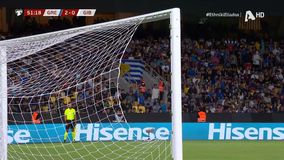 Δοκάρι και... ατύχημα με τα δίχτυα στο Ελλάδα-Γιβραλτάρ