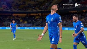 Με κεφαλιά ο Μαυροπάνος έκανε το 2-0 για την Ελλάδα