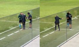 Έξαλλος ο Φερνάντο Σάντος, φώναζε σαν τρελός στον τέταρτο για γκολ που ακυρώθηκε (vid)