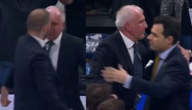 Ο ιδιαίτερος πανηγυρισμός του Ομπράντοβιτς για τη νίκη του επί του κουμπάρου του, Δημήτρη Ιτούδη (vid)