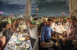 Δείπνο του Αλέξη Αλεξίου στην ομάδα βόλεϊ γυναικών της ΑΕΚ