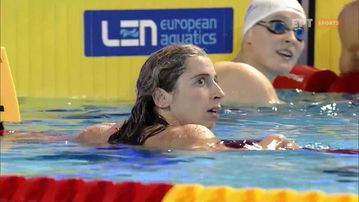 Πρωταθλήτρια Ευρώπης στα 50μ. πεταλούδα η Ντουντουνάκη