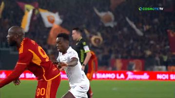 Τρομερή ασίστ με το εξωτερικό από τον Ντιμπάλα στον Λουκάκου για το 1-0 της Ρόμα (vid)