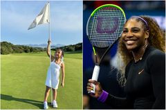 Η κόρη της Σερένα Ουίλιαμς... απαρνείται το τένις και κάνει αίσθηση με το ταλέντο της στο γκολφ!