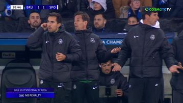 Πέναλτι ή όχι; Η φάση που δίχασε στην αναμέτρηση Μπριζ - Σπόρτινγκ