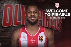 Επίσημο: Παίκτης του Ολυμπιακού ο Μόντε Μόρις