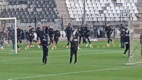 Η τελευταία προπόνηση του ΠΑΟΚ πριν τη Λουντογκόρετς