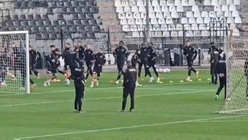 Η τελευταία προπόνηση του ΠΑΟΚ πριν τη Λουντογκόρετς