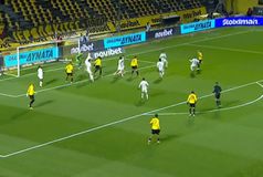 Με φοβερό γκολ του Γένσεν ο Άρης ισοφάρισε σε 1-1 κόντρα στην ΑΕΚ