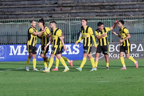 Tα τρία γκολ της Αναγέννησης Καρδίτσας και οι κορυφαίες στιγμές του αγώνα με την Καβάλα (vid)