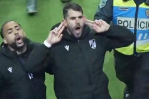 Χαμός με πρώην παίκτη της ΑΕΚ και του ΠΑΟΚ στην Πορτογαλία: Σήκωσε κούπα κι αποβλήθηκε λόγω χειρονομιών (vid)