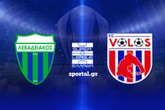 LIVE: ΛΕΒΑΔΕΙΑΚΟΣ - ΒΟΛΟΣ 