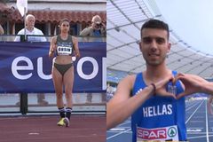 Πανελλήνιο ρεκόρ κλειστού στίβου στα 800 μέτρα ο Χαρίδημος Ξενιδάκης - Πρώτη με άλμα 1,91μ. η Τατιάνα Γκούσιν