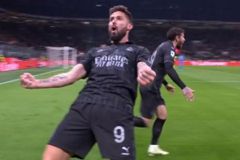 Η Μίλαν πήρε τη νίκη στο ντέρμπι με τη Νάπολι διά ποδός Ερναντέζ