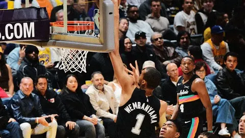 Σόου Γουεμπανιάμα και εύκολη νίκη για τους Σπερς κόντρα στους Λέικερς