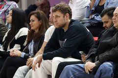 Ο Σάσα Βεζένκοφ στις κερκίδες για να παρακολουθήσει το Ολυμπιακός - Ραντνίτσκι