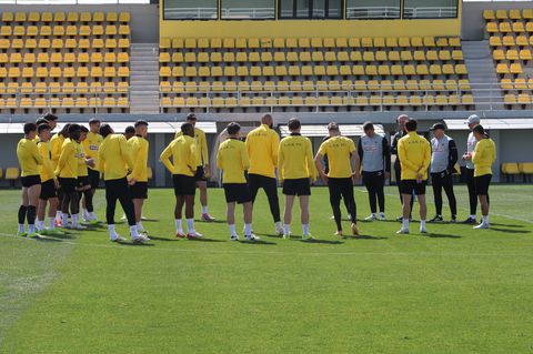 Η τελευταία προπόνηση της ΑΕΚ πριν την αναχώρηση για το Τσέλιε - Τα πλάνα του Sportal (vid & gallery)