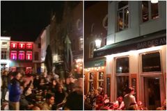 Οπαδοί του ΠΑΟΚ μετέτρεψαν την Μπριζ σε «Τούμπα» (vid)