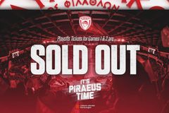 Θα «βράζει» το ΣΕΦ στα playoffs - Sold out τα πρώτα δύο ματς μέσα σε λίγες ώρες!