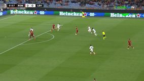 Ο Μπόβε έκανε το Ρόμα - Λεβερκούζεν 1-0 κι έβαλε φωτιά στο Ολίμπικο (vid)