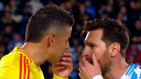 Λογομαχία του Μέσι με τον πρώην άσο του Ολυμπιακού Χάμες Ροντρίγκες στο Αργεντινή - Κολομβία: «Μιλάς πολύ» (vid)