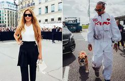 Στο πλευρό του Χάμιλτον η Σακίρα - Εθεάθη στα paddock της Mercedes (vid)