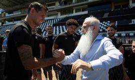 H πύρινη ομιλία του Ιβάν Σαββίδη στην Τούμπα!