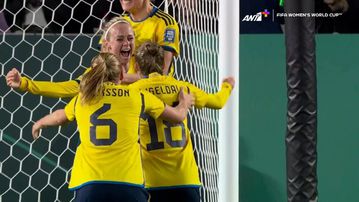 Η Σουηδία επικράτησε της Ιαπωνίας και προκρίθηκε στα ημιτελικά του Παγκοσμίου Κυπέλλου Γυναικών (vid)
