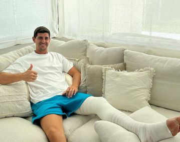 Η πρώτη ανάρτηση του Κουρτουά μετά τον σοβαρό τραυματισμό του!