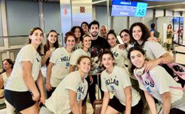 Το τετ α τετ των Καραλή, Τεντόγλου με την Εθνική Νέων Γυναικών μπάσκετ (pic)