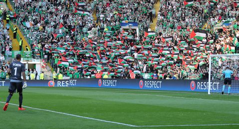 «Thank you Celtic... love from Gaza»