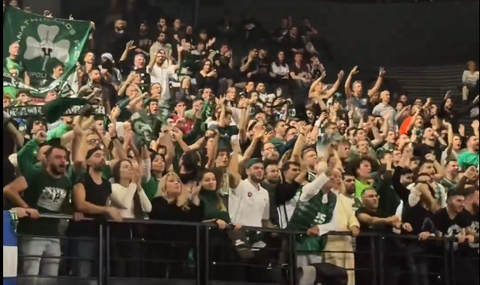 Η αποθέωση του Παναθηναϊκού στον κόσμο του στο Παρίσι (vid)