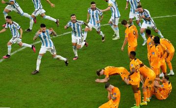 Καρέ-Καρέ όλος ο... τσαμπουκάς στα πέναλτι του Αργεντινή - Ολλανδία