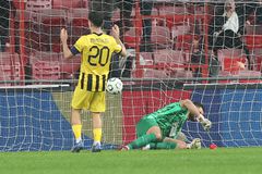 Προβάδισμα για τη Σάμσουνσπορ κόντρα στην ΑΕΚ με αυτογκόλ του Μουκουντί