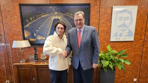 Ο Παραολυμπιονίκης  Νάσος Γκαβέλας συναντήθηκε με τον Ισίδωρο Κούβελο